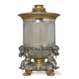 A FRENCH CUT-CRYSTAL ORMOLU AND ELECTROPLATED WINE COOLER - photo 2