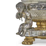 A FRENCH CUT-CRYSTAL ORMOLU AND ELECTROPLATED WINE COOLER - photo 3