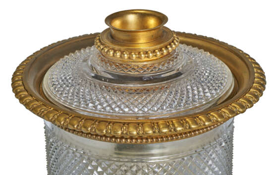 A FRENCH CUT-CRYSTAL ORMOLU AND ELECTROPLATED WINE COOLER - photo 5