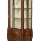 A LOUIS XV STYLE GILT-METAL MOUNTED, KINGWOOD AND PARQUETRY VITRINE CABINET - photo 1