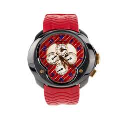 Мужские часы Quantieme Perpetuel Haute Horlogerie. FVa10 Stainless Steel Black. Швейцария. 