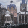 Michael Bach. Aachener Dom /Katschhof - Auction prices