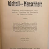 HANS KRAEMER, Weltall und Menschheit , Band 1-5 , Deutschland 1900. - фото 3