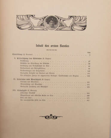 HANS KRAEMER, Weltall und Menschheit , Band 1-5 , Deutschland 1900. - Foto 4