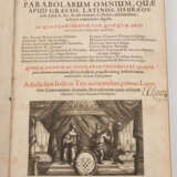 PROVERBIORUM, Lexikon über die Literatur der Griechen, 1670. - фото 1