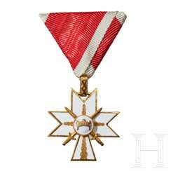 A Croatian Order of King Zvonimir 3rd Class with Swords