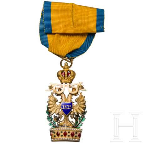 Orden der Eisernen Krone 2. Klasse mit Kriegsdekoration - Foto 1