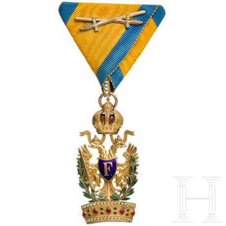Orden der Eisernen Krone 3. Klasse mit Kriegsdekoration - photo 1