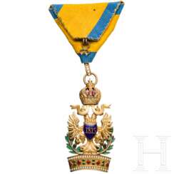 Orden der Eisernen Krone 3. Klasse mit Kriegsdekoration