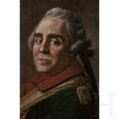 Marschall Moritz von Sachsen (1696 - 1750) - Portraitgemälde, 2. Hälfte 18. Jhdt.