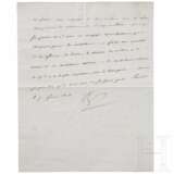 Napoleon I. - mit "NP" signierter Diktatbrief an den Kriegsverwaltungsminister Comte de Cessac mit Anweisungen für Truppenverlegungen vom 7. Februar 1813 - фото 1