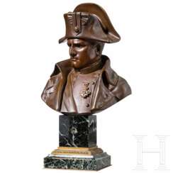 Emile Pinedo (1840 - 1916) - Bronzebüste Kaiser Napoleons I.