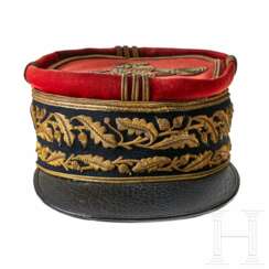 A kepi cap for a French General of Division