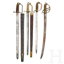 A group of four German/Austrian swords
