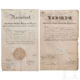 Dokumenten- und Fotonachlass des bayerischen Offiziers Julius Bayl (1815 - 1888) - Foto 1