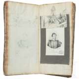 Album mit handgezeichneten Offiziersportraits, um 1830 - 1850 - photo 1