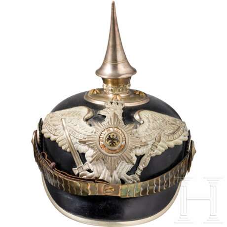 Helm für Offiziere im Garde-Pionier-Bataillon oder im Garde-Füsilier-Regiment, um 1914 - photo 1