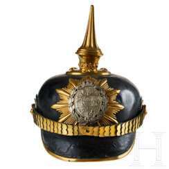 A helmet for IR 89 Mecklenburg Grenadier Officers