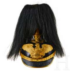 Preußen - Helm für Offiziere des Grenadier-Regiments Nr. 1, mit Haarbusch