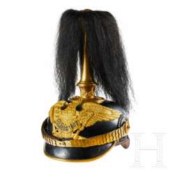 Preußen - Helm für Offiziere des Grenadier-Regiments Nr. 9, mit Haarbusch