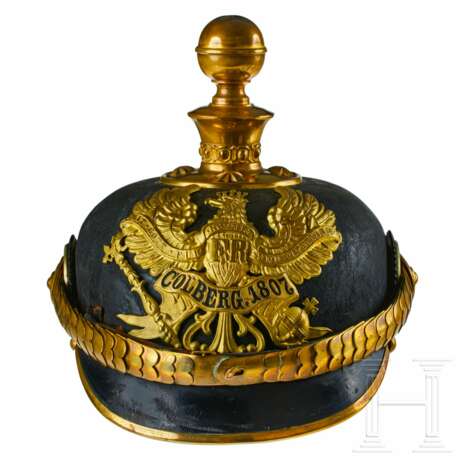 A helmet for Prussian Field Artillery Regt. 26 Battery 2 Officers - Foto 1