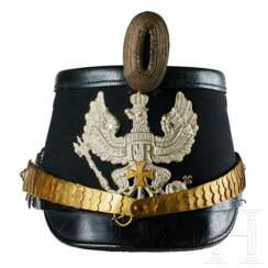 A shako for Prussian Telegraph Reserve Officers