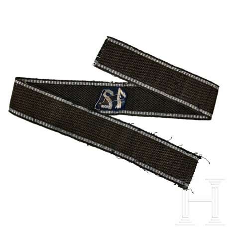A Cuff Title of SS Fuss Standarte "12" for Officers on Staff - Foto 1
