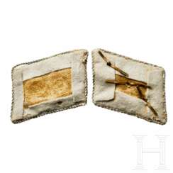 A Pair of Collar Tabs for Reserve SS Untersturmführer of SS Standarte 92