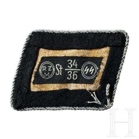 A Right Collar Tab with Runes for SS VT Officers, 2nd Pattern of Officer Candidate School "Bad Tölz" - Foto 1