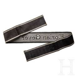 A Cufftitle for Enlisted Personnel of 8th SS Cavalry Division "Florian Geyer"