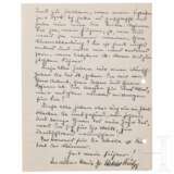 Viktor Lutze - eigenhändiger Glückwunschbrief an Hitler zum Jahreswechsel 1942/43 - Foto 1