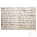 Albert Speer - zwei Briefe an seine Eltern und einer mit offiziellem Briefkopf an seine Frau, 1942 - фото 1