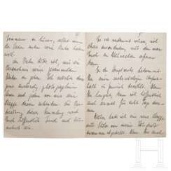 Albert Speer - zwei Briefe an seine Eltern und einer mit offiziellem Briefkopf an seine Frau, 1942