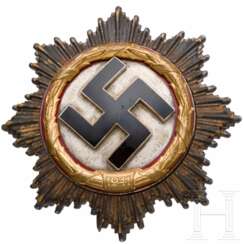 OFw. Hinrich Fitschen - Deutsches Kreuz in Gold in Etui des Flugzeugführers in der Wetter-Erkundungs-Staffel 1 des OB der LW