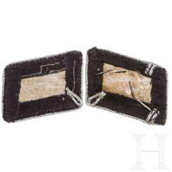 Ein Paar Kragenspiegel für einen Scharführer der 13. Waffen-Gebirgs-Division der SS "Handschar"