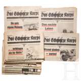 14 SS-Zeitungen - "Das Schwarze Korps", "De SS Man", "Rex", "Storm-SS" und "Völkischer Beobacher" - фото 1