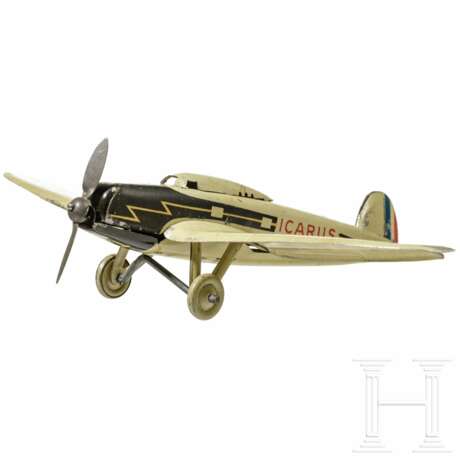 Lehmann-Flugzeug He 70 "Icarus", französische Ausführung, im Originalkarton - Foto 1