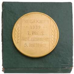 Medaille für das Preisrichten der Artillerie 1939 im Etui