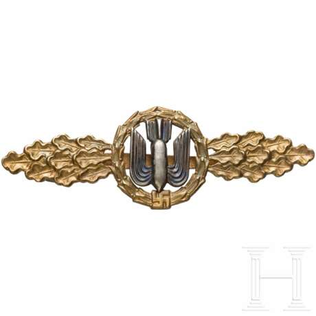 Frontflugspange für Kampf- und Sturzkampfflieger in Bronze im Etui - Foto 1