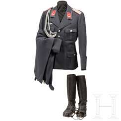 Uniformensemble für einen Leutnant der Flakartillerie
