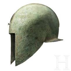Illyrischer Helm, Form 3A, Variante 3, 2. Hälfte 6. - 5. Jhdt. v. Chr.