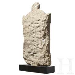 Grabstele eines Venators aus Marmor, römisch, 3. Jhdt. n. Chr.