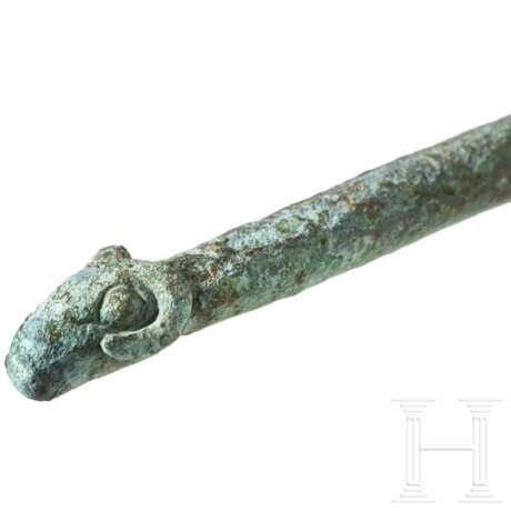 Skythischer Handspiegel aus Bronze, 5. Jhdt. v. Chr. - photo 1