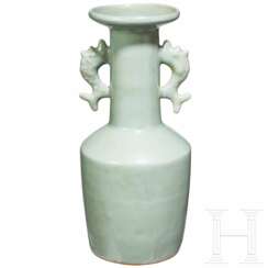 Longquan-Seladon-Mallet-Vase "Kinuta", China, wohl südliche Song-Dynastie