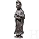 Bronzene Guanyin-Figur, China, Ming-Dynastie - Foto 1