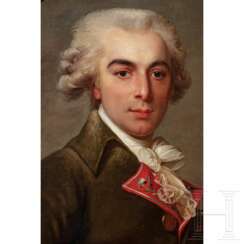 Jean-Laurent Mosnier (1743 - 1808), französischer Hofmaler- Porträt eines Adeligen
Französischer Hofmaler Jean Lairent Mosnier (1743-1808) - Portrait eines Adeligen