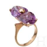 Außergewöhnlicher Ring mit Amethysten - Foto 1