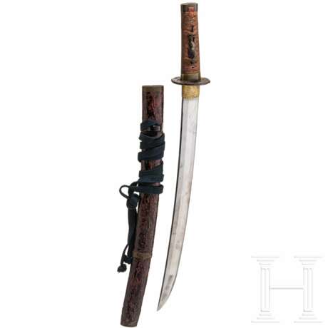 Schweres Wakizashi, Japan, 2. Hälfte Edo-Periode - photo 1