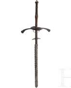 Edged weapon. Bidenhänder mit geflammter Klinge, Österreich, um 1580