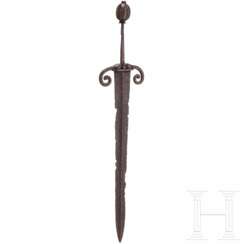 Knechtisches Kurzschwert, deutsch, um 1600
